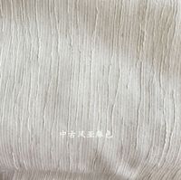 Gorden Bordir Kustom, Gaya Kuno Prancis Retro Fufeng Linen Sheer untuk Privasi