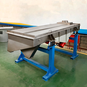 <strong>Linear</strong> Steel <strong>Vibrating</strong> <strong>Sieve</strong> Machine Grain Sorting and Sifting with Motor Core Component Steel Screen - Product Image 3
