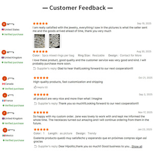 สร้อยคอจี้ตัวอักษร ABC ชุบทองคำแท้ CAIOOCHE สร้อยคอจี้ชื่อสแตนเลสคุณภาพดี เครื่องประดับแฟชั่นสำหรับผู้หญิง - Product Image 6