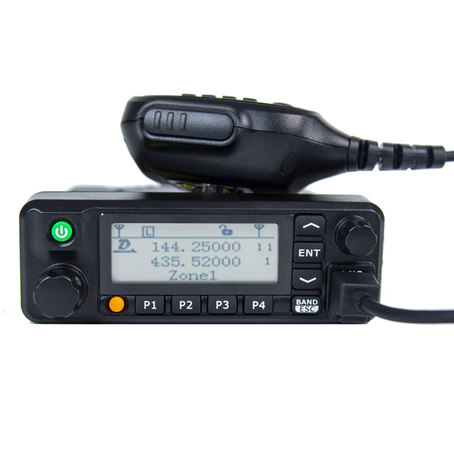 TSSD UV985R 50W DMR Tier 2 Mobile Radio Base Station Optional GPS Vhf Uhf Dual Band 200CH Car Radio Compatible Mototrbo & PDT