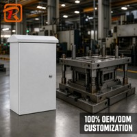 Boîtier de commande OEM personnalisé en acier inoxydable et aluminium pour électronique basse tension - Fabrication de tôlerie