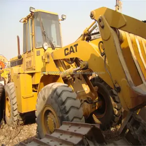 Thứ Hai Tay Cat 936e Wheel Loader Sử Dụng Cat 936 950 938 966 Wheel Loader Với Log Fork