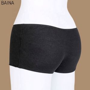Ropa Interior Desechable Transpirable de Malla para Mujer, Pantalones Cortos de SPA de Alta Elasticidad, Bragas Negras - Product Image 3