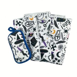 Paños de Limpieza de Microfibra Personalizados con Impresión Personalizada, Secado Rápido, Súper Absorbentes, Antimicrobianos, Ecológicos, para Cocina - Product Image 1