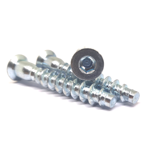 Tornillos Confirmat de Acero para Muebles con Cabeza Hexagonal M5 M6.3 M7 7x50 5x50 - Product Image 3