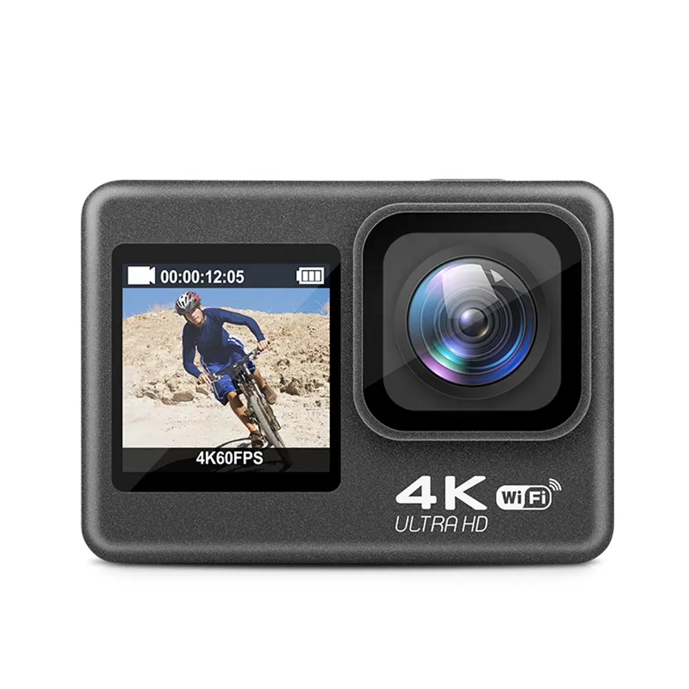 กล้อง GoPro Hero12แอคชั่น12 Black Go Pro HERO 4K WiFi Ultra HD 120 FPS กล้องแอคชั่น360 60 fps