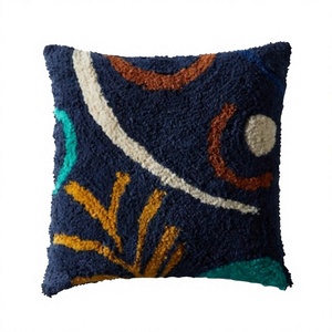 Funda de Cojín de Algodón con Diseño Personalizado, Decoración para Sala de Estar, Estilo Boho, Ecológica, Venta al Por Mayor OEM - Product Image 1