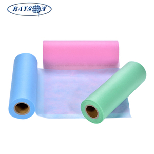 Ospedale Camice Chirurgico Non Tessuto Materiale In Rotolo Usa E Getta Foglio di Letto di Ospedale Letto Medico s Tessuto Non Tessuto Rotolo - Product Image 2