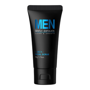 LAIKOU Gommage Visage Exfoliant Doux <span class=keywords><strong>pour</strong></span> Hommes – Élimine <span class=keywords><strong>les</strong></span> <span class=keywords><strong>Points</strong></span> <span class=keywords><strong>Noirs</strong></span>, Réduit <span class=keywords><strong>les</strong></span> Pores Dilatés, l'Excès de Sébum et la Peau Rugueuse et Terne – Peau Propre et Fraîche 50g - Product Image 5