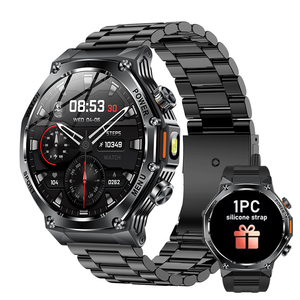 Nuovi Arrivi <span class=keywords><strong>Smartwatch</strong></span> AK82 1.8" HD 800mAh Chiamate BT Impermeabile IP67 Monitoraggio Frequenza Cardiaca SpO2 Multisport Fitness Sonno AI Voce Musica Uomo - Product Image 1