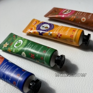 Crème pour les mains en stock 4*30g Promotion Noël Hydratante Anti-gerçures Crème pour les mains Automne et Hiver Parfumée - Product Image 5