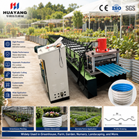 Machine de formage à rouleaux pour panneaux muraux de jardinières en acier pour jardinières surélevées automatiques, machine de fabrication de panneaux de jardinières galvanisés