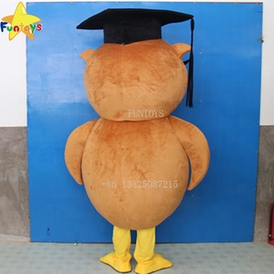 Costumes de mascotte de <span class=keywords><strong>docteur</strong></span> hibou sur mesure Funtoys pour adultes - Product Image 5