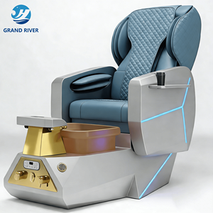 Mobili da salone di lusso moderno europeo con schienale alto piede Spa sedia trono Manicure Pedicure ChairsPopular - Product Image 6