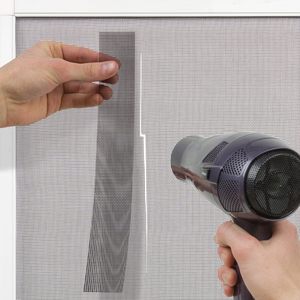 Muestra gratis Adhesivo y mosquitera impermeable Ventana Puerta Malla de fibra de vidrio Cinta de reparación de mosquitera - Product Image 1