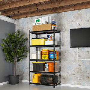 מערכת מדפים מתכת מתכווננת 5-שכבתית 36*18 stackacks & מדפים עבור חנות קמעונאית - Product Image 5