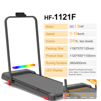 Caminadora Plegable Silenciosa, Equipo de Fitness, Peso Máximo del Usuario 100 kg, Caminadora Eléctrica para el Hogar