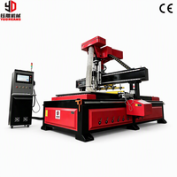 Routeur CNC à carrousel YD Premium ATC pour la production de placards haut de gamme avec lit de travail à changeur d'outils automatisé avancé