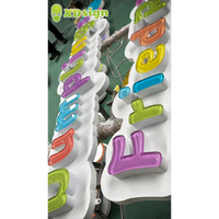 Lettres en relief LED personnalisées avec logo en gelée colorée, lettres en acrylique 3D certifiées CE, étanches IPX7, éclairage décoratif extérieur, publicité