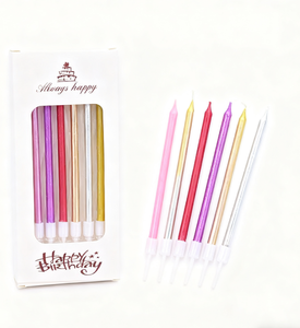 Vela Espiral Arco-Íris Ecológica Feita à Mão JYAO para Festas Infantis e Decoração de Natal, Vela Artística Sem Fragrância - Product Image 4