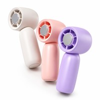 Ventilateur portable pliable sans pales à refroidissement par glace, haute vitesse, écologique, pour extérieur et usage domestique, petit format de poche - Prix promotionnel