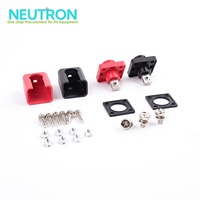 Terminales de crimpado NEUTRON para sistemas automotrices y de audio/video M8 M10 M12 de alta corriente, latón/cobre, OEM/ODM