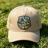 Patch brodé personnalisé à logo, en sergé haute densité, avec fixation auto-agrippante thermocollante ou à coudre, pour sacs à dos, vestes et chapeaux