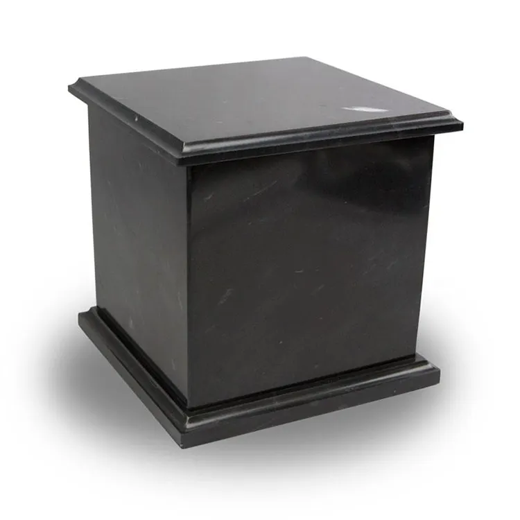 Wholesale Black Marble Headstone Cremation Urn