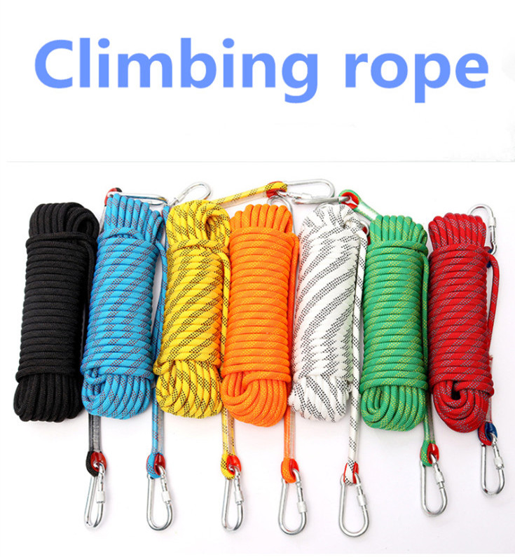 10mm 1.2kg Nylon Camping Escape Rope Outdoor Hiking Accessories For Activities