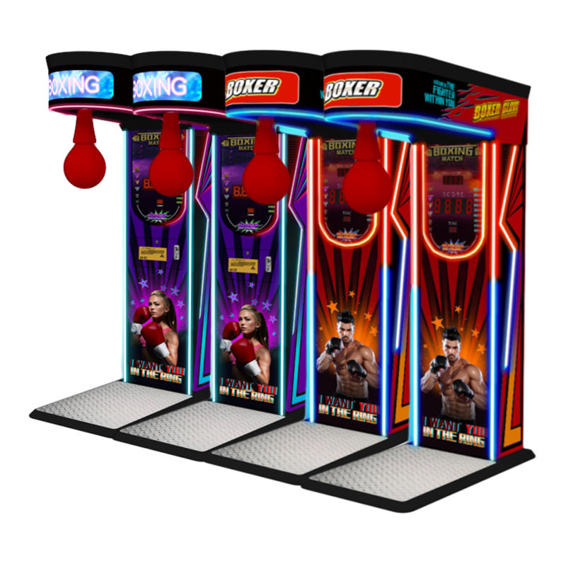 Ultimate Boxing Machine Arcade Punch Game 1-3 Players