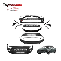 Topzonauto Nouveau pare-chocs avant de remplacement en ABS pour Hyundai Elantra 2025 OEM 86511-AAAA0 Pare-chocs avant complet