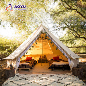 Chất lượng cao sang trọng Safari yurt lều cho ngoài trời Bell House cho glamping cắm trại khách sạn khu nghỉ mát - Product Image 1