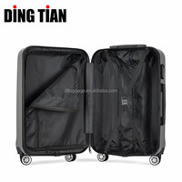 Ensemble de 4 valises rigides en ABS, légères, personnalisables, pour voyage, vente en gros Chine, usine de bagages