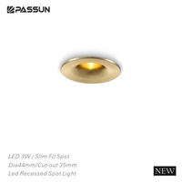 Projecteur LED COB à coupelle profonde pour plafond, homologué CE