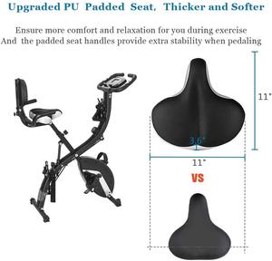 Bicicleta Estática Magnética Verde Unisex para Ejercicio en Interiores, Equipo de Gimnasio para Desarrollo Corporal, Bicicleta Plegable para Hacer Ejercicio - Product Image 3