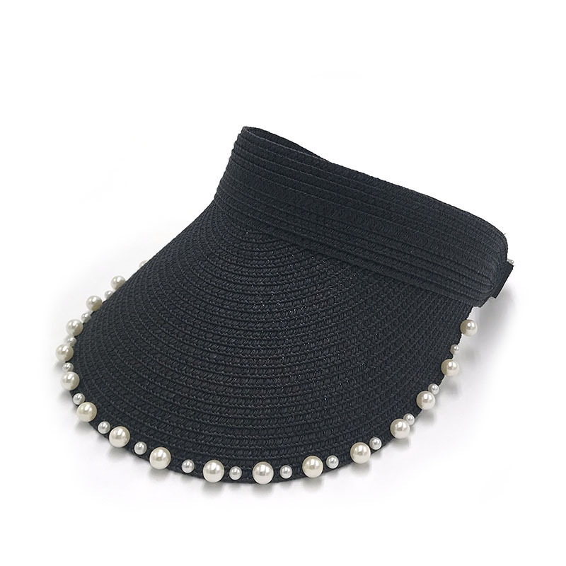 Noir avec des perles