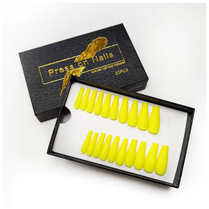 Vernis à ongles, cercueil, pour manucure, personnalisé, couleur blanche, couverture complète, simple et longue - Product Image 6