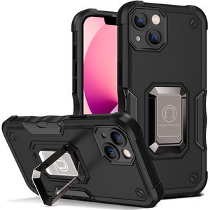 Híbrido 2 en 1 magnético suave TPU + PC Anti Drop Phone Cover para Vivo <span class=keywords><strong>V25</strong></span> Pro/y02/y11/Y17/y15s/Y01/y16/y02s/Y20/y21 soporte Invisible - Product Image 3
