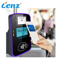Validador de billetes de autobús para transporte público con NFC de 13.56 MHz, cobro de tarifas automatizado y código QR, validador RFID para billetes de autobús