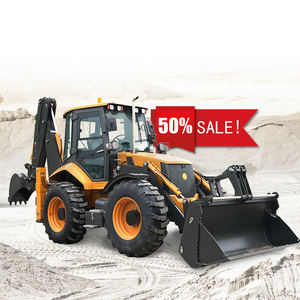 Baggerlader mit Erdbohrgerät - Product Image 1