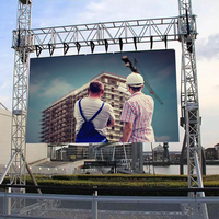 TOPLED spinning 3D Absen Cube Shenzhen inglés sexy película módulos completos alquiler pantalla LED en pantalla led