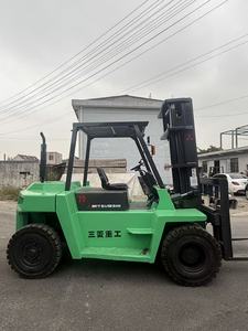 Chariot élévateur à fourche diesel d'occasion Mitsubishi FD25 FD30 FD50 FD70 10 tonnes, bon état, en STOCK, à VENDRE - Product Image 5