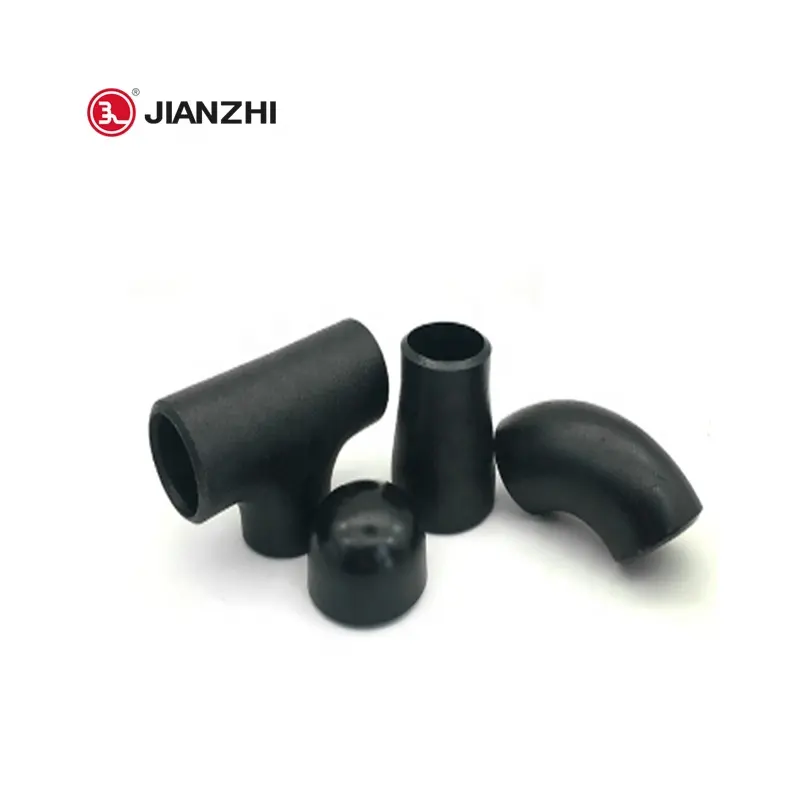 JIANZHI-codo de acero inoxidable soldado con tope, accesorio de tubería de acero inoxidable, codo sanitario