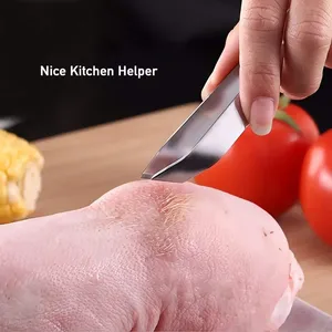 Mayorista LM LM01 Raspador de Escamas de Pescado de Acero Inoxidable Sostenible, Limpiador Rápido, Cepillo para Quitar Piel, Pelador de Limpieza - Product Image 5