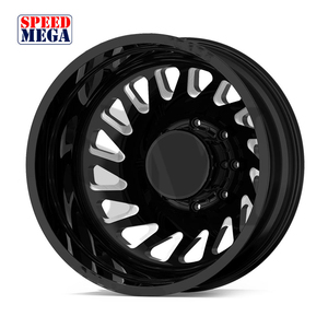 Jantes en alliage forgées noires de 20 à 28 pouces 8.25J PCD 6x139.7 8×165.1 CB 77.8 10x225 8x6.5 pour Ram1500 2500 - Product Image 5