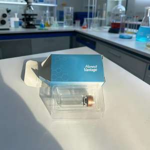 Caja para viales de péptidos personalizados de 3 ml y 5 ml, solo para uso en investigación, viales con etiqueta y bandeja. - Product Image 3