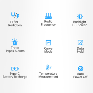 ERD-10 4-IN-1 Elektronisches Messgerät Detektor für Elektro magnetische Strahlung Elektrische Magnetfeld stärke HF-Leistung - Product Image 3