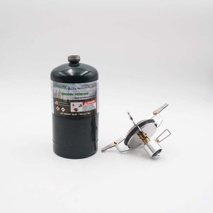 Portable Gas <b>Stove</b> Propane 1-2 Person Aluminum Alloy Outdoor Camping <b>Stove</b> With Carry Case - Product Image 4
