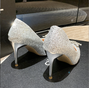 <span class=keywords><strong>Scarpe</strong></span> eleganti da donna stile francese eleganti da <span class=keywords><strong>sera</strong></span> con fibbia di cristallo <span class=keywords><strong>scarpe</strong></span> da sposa con strass <span class=keywords><strong>per</strong></span> matrimoni <span class=keywords><strong>scarpe</strong></span> lucide - Product Image 4