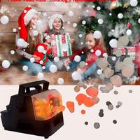 Fogsea 500W LED RGB Machine à bulles de fumée avec DMX512/télécommande pour les effets de brouillard de fête de famille et de mariage